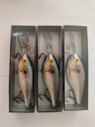 Lote 3 señuelos Risto Rap 9 cm