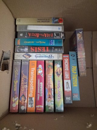 Lote Películas VHS Disney Clásicos