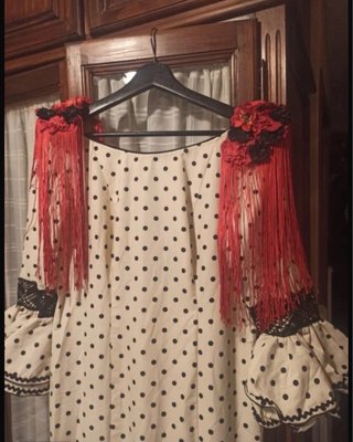 Vestido Flamenca Lunares
