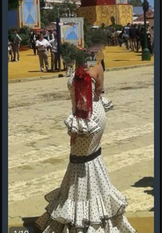 Vestido Flamenca Lunares