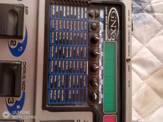 Pedalera Digitech Gnx3