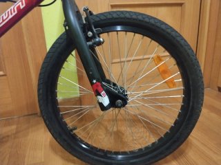 Bicicleta BMX Roja