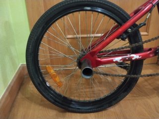Bicicleta BMX Roja