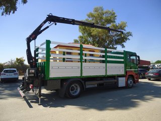 MAN TGM 18 390-CAMIONES CON GRUA
