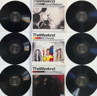 Trilogia The Weeknd in Vinile Collezione R&B Madrid