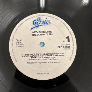 Ozzy Osbourne - The Ultimate Sin LP