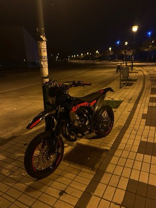 Sherco Scorpa 49cc Motocross Negra/Roja