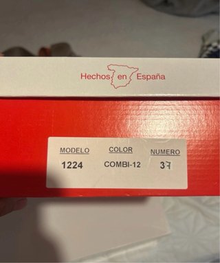 Sandalias tacón Mocay naranja y amarillo