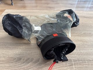 Funda impermeable para cámaras de foto con objetiv