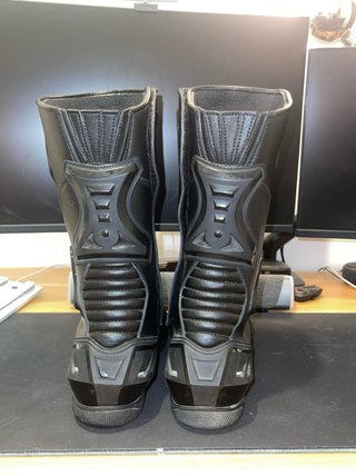 Botas Moto Piel Bela Master Man Negras