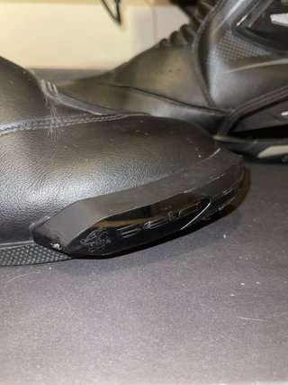 Botas Moto Piel Bela Master Man Negras