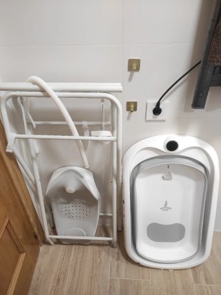 Bañera bebé plegable con reductor