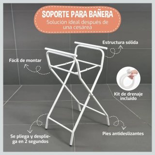 Bañera bebé plegable con reductor