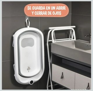 Bañera bebé plegable con reductor