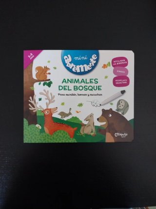 Animales del Bosque Para Escribir, Borrar Y Esc...