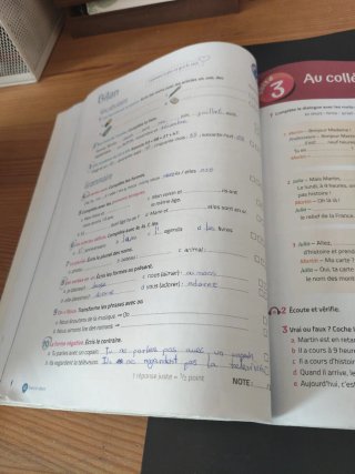 TRANSIT 1 PACK CAHIER D'EXERCICES
