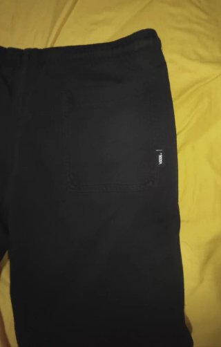 Conjunto chándal Vans negro y rojo