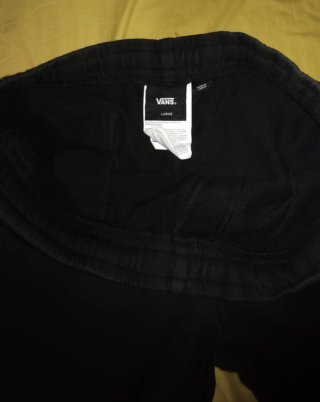 Conjunto chándal Vans negro y rojo