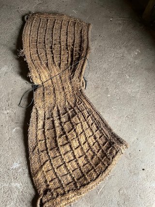 Serón de esparto para burro