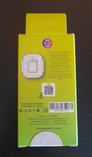 Auriculares Inalámbricos ZIU Crystal Bluetooth 5.4