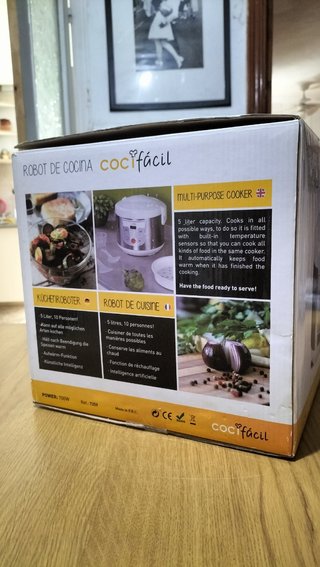 Robot de Cocina Cocifácil Multi-idiomas