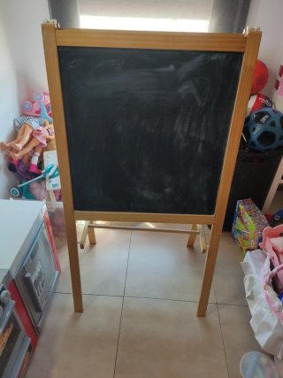 Pizarra Infantil Madera Ikea