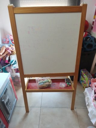 Pizarra Infantil Madera Ikea