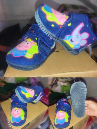 Pantuflas bebé Peppa Pig y elefante