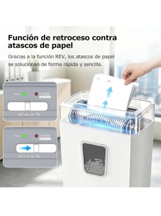Destructora Papel Microcorte 12 Hojas BONCEN
