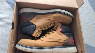 Zapatos Botas Levi's Marrones y Azules