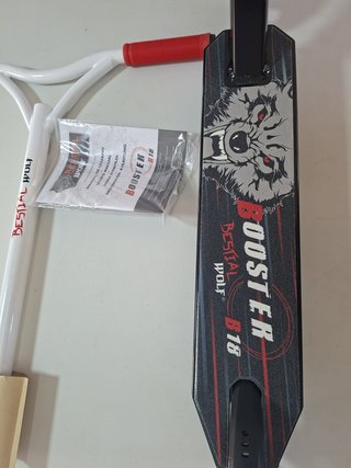 Patinete NUEVO Bestial Wolf Booster B18 Blanco