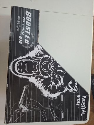 Patinete NUEVO Bestial Wolf Booster B18 Blanco