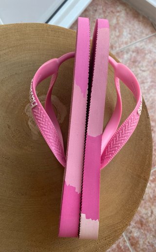 Havaianas rosas y blancas SIN ESTRENAR 39-40