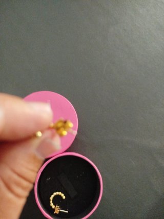 Pendientes aro dorados Tous Gloss