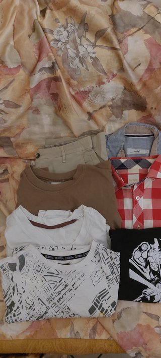 Lotto 10 vestiti uomo taglia S