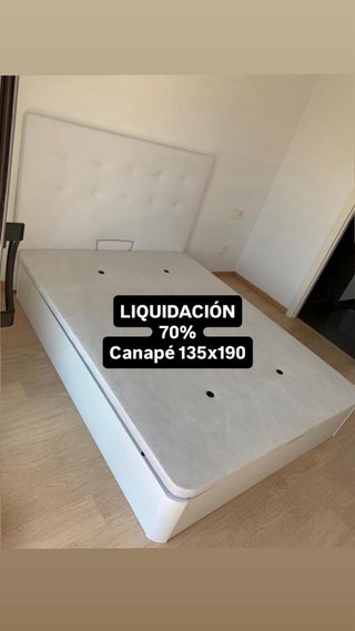 Canapes abatibles 135x190 135x200 en oferta