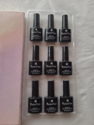 Set Esmaltes Semipermanentes RuiEoFian 8+1
