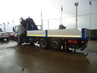 Scania P 360--CAMIONES CON GRUA