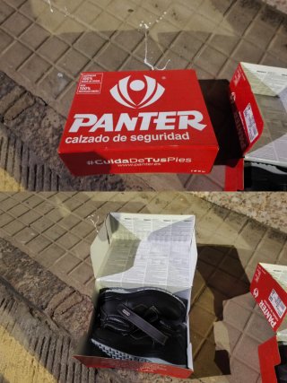 Botas de seguridad PANTER Talla 43