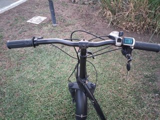 Bicicleta eléctrica plegable CON PUÑO ACELERADOR