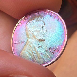 Moneda Lincoln 1943 Denver