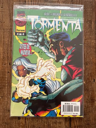 Tormenta numero 1, 2, 3 y 4