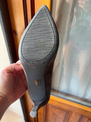 Zapatos de tacón marrones