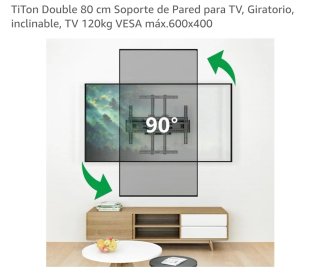 Soporte Pared TV LED/LCD/Plasma 120kg marca XTRARM