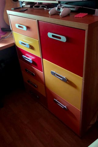 Cajonera infantil de madera