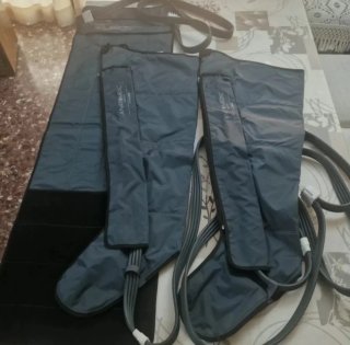 Colchoneta tratami y botas presoterapia