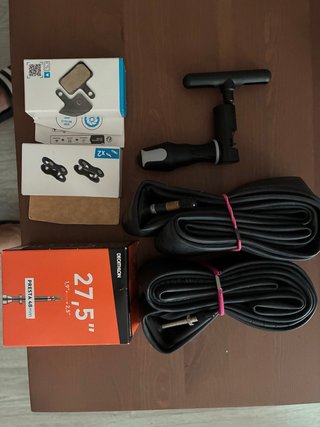 Cámaras 27.5 + Tronchacadenas + Pastillas