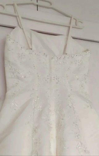 Vestido de Novia Crema Suave