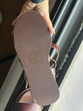Sandalias de plataforma marrones
