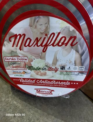 SARTEN DOBLE MAXIFLON 28 CM ANTIADHERENTE